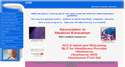 Desktop Screenshot of aime-mi.com